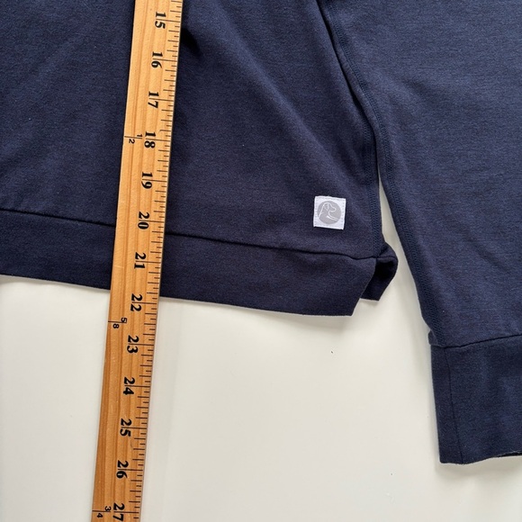 RHOBACK Women's Navy Blue Tempo Performance Full-Zip Hoodie Size XXL, EUC - Picture 8 of 8